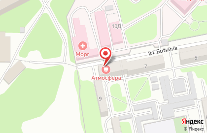 Медицинский центр Кристалл в Свердловском районе на карте
