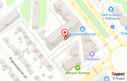 Салон-парикмахерская Феникс в Иваново на карте