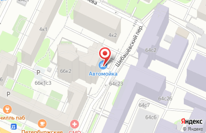 Автомойка в Москве на карте