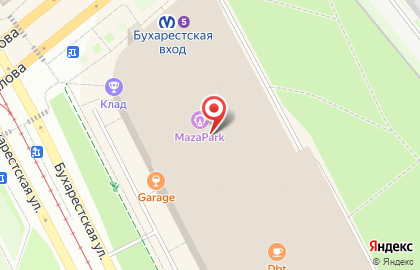 Кухни Вега на Бухарестской улице на карте