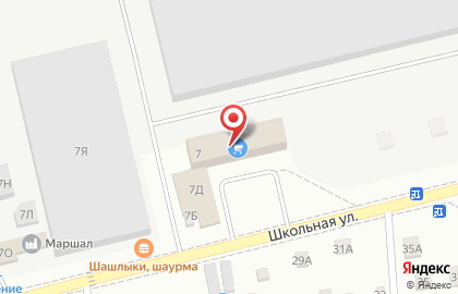 Клин-Сервис на Школьной улице на карте