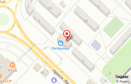 Mybox на проспекте Ленина на карте