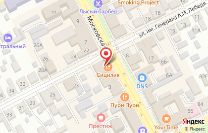 Ювелирный магазин Sunlight на Московской улице на карте
