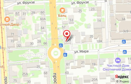 Ломбард Благо на улице Мира на карте