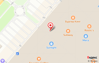 Магазин Inglot в Кировском районе на карте