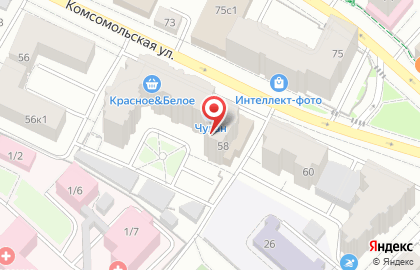 Страховая группа МСК на Комсомольской на карте