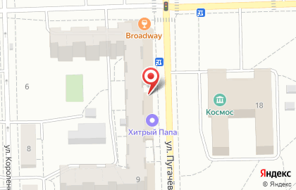 Сервисный центр Lux Company на улице Пугачёва на карте