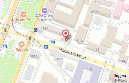 Магазин профессиональной косметики и оборудования Академия красоты на Московской улице на карте
