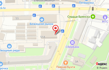 Мастерская по ремонту обуви и кожгалантереи Люкс на улице Ульянова, 51а на карте