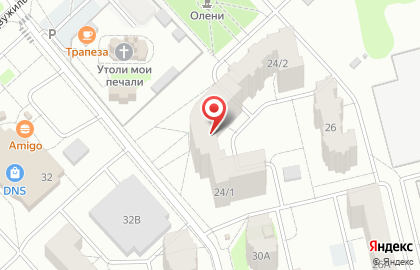 Центр развития интеллекта Синий жираф в Кемерово на карте