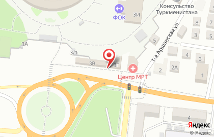 Страховая компания Росгосстрах на улице Латышева на карте