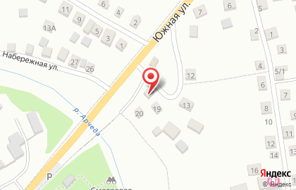 Шиномонтажная мастерская на Южной улице на карте