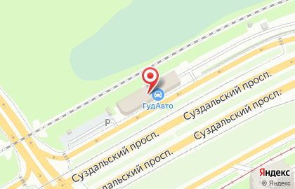 Автосервис Good-Avto на Суздальском проспекте на карте