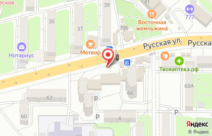 Точка продажи пян-се Синэргос в Советском районе на карте