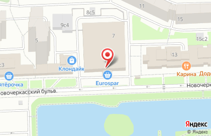 Магазин бытовой техники и электроники Эльдорадо в Москве на карте
