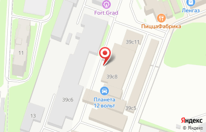 Стекольная мастерская Мастерсити на Большой Санкт-Петербургской улице на карте