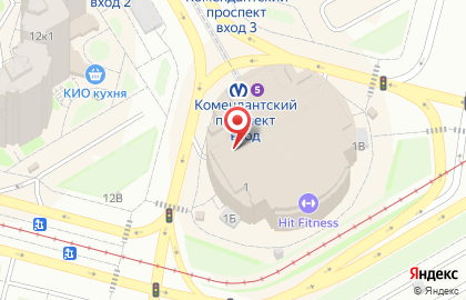 Магазин бижутерии Lady Collection на Комендантском проспекте на карте