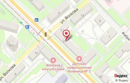 Магазин женской одежды в Туле на карте