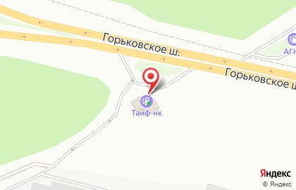 АЗС Автодорстрой на Горьковском шоссе на карте