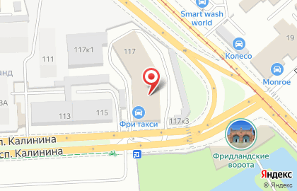 ООО АКВАФОРМ в Московском районе на карте
