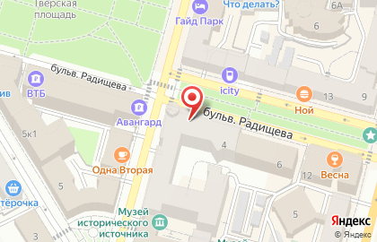 Компания по ведению реестров акционерных обществ Реестр на бульваре Радищева на карте