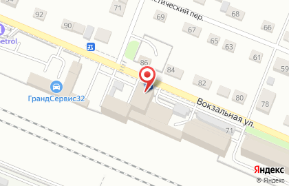 Магазин Ковровец в Брянске на карте