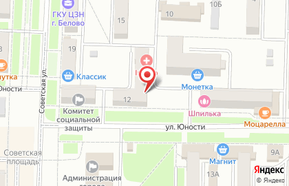 Пельменная-пекарня Домовушка на улице Юности на карте