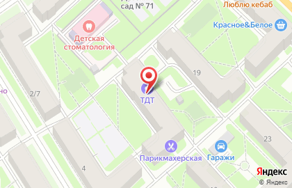 Частное учреждение социального обслуживания Детская деревня-SOS Пушкин на карте
