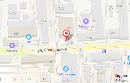Перина на карте