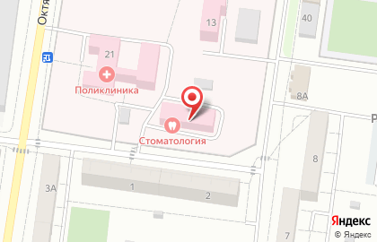 Зарайская стоматологическая поликлиника на карте