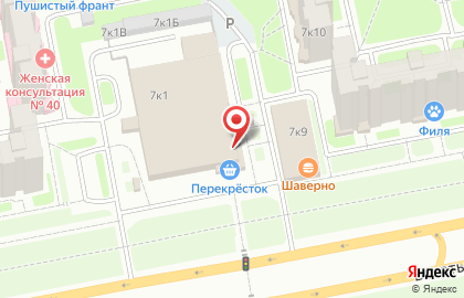 Студия депиляции Арт-Бикини на Богатырском проспекте на карте