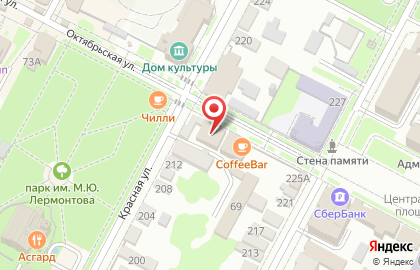 Адвокатский кабинет на Октябрьской улице на карте
