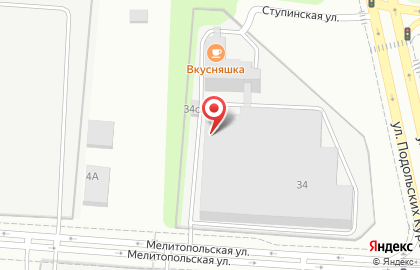 Бизнес-аналитика на улице Подольских Курсантов на карте