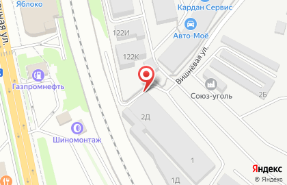 Торговая компания Альфа-Урал в Октябрьском районе на карте