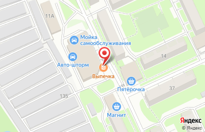 Киоск быстрого питания в Москве на карте