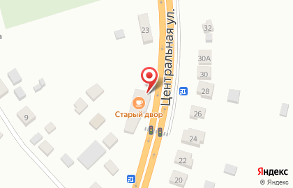 Гостинично-ресторанный комплекс Старый двор на Центральной улице на карте
