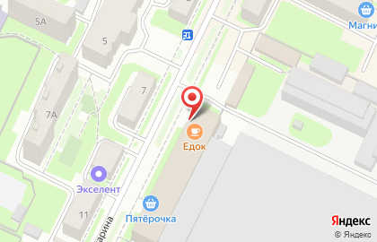 Псковский завод аппаратуры дальней связи на улице Юрия Гагарина на карте