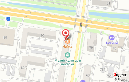 Общежитие, ДальГАУ на карте