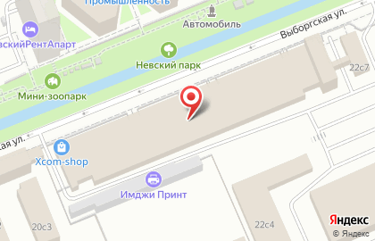 XCOM-Hobby на Выборгской улице на карте