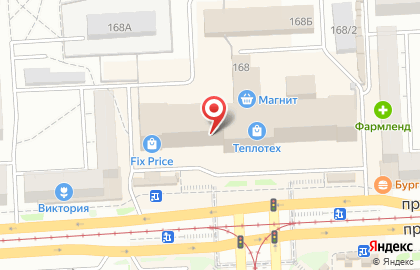 Студия растяжки SUPERSTRETCHING в Калининском районе на карте