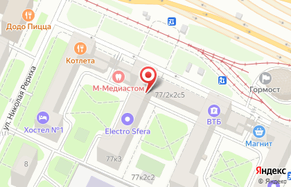 Гном на Ленинградском проспекте на карте