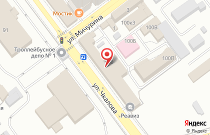 Региональный центр безопасности, ООО на улице Чкалова на карте