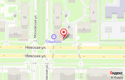 Банкомат, Северо-Западный банк Сбербанка России, ОАО, Всеволожское отделение на Невской улице на карте