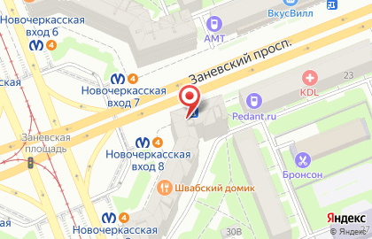 Промсвязьбанк на Новочеркасской на карте