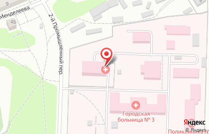 Больница Курская городская клиническая больница №4 в Сеймском районе на карте