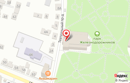 Автомат по продаже кофе Beanetto в Железнодорожном округе на карте