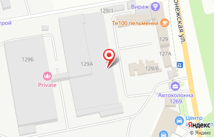 Магазин автозапчастей для КАМАЗ, МАЗ, ГАЗ Тракт-ДВ в Железнодорожном районе на карте