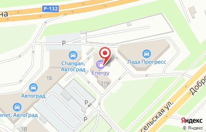 Сеть АЗС Energy на карте