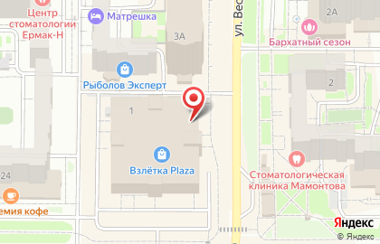 Билетная касса КрасТикет в Советском районе на карте