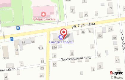 Магазин товаров для рыбалки и активного отдыха Снасти Страсть на карте